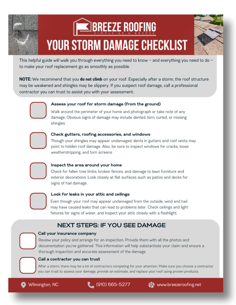 Breeze Roofing - Your Storm Damage Checklist (6)